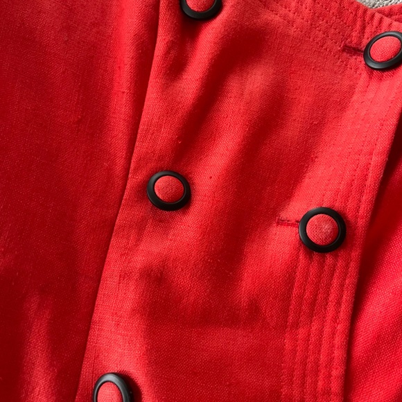 Wayne Clark linen dress size 4 - Picture 4 of 5